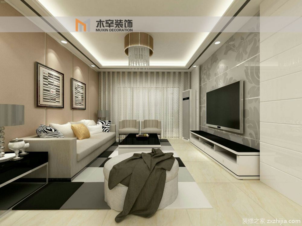 首页 装修案例效果图 华润橡树湾三室二厅全包装修效果图  设计理念