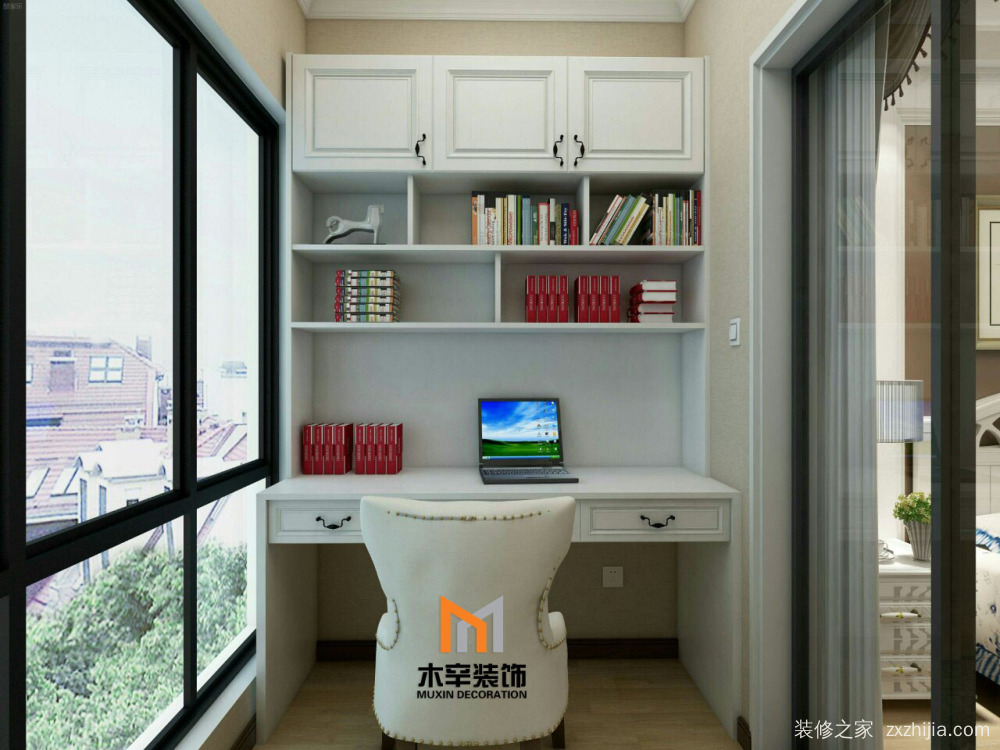 阳台 免费获取报价 免费获取户型设计 文一名门御府美式阳台效果图