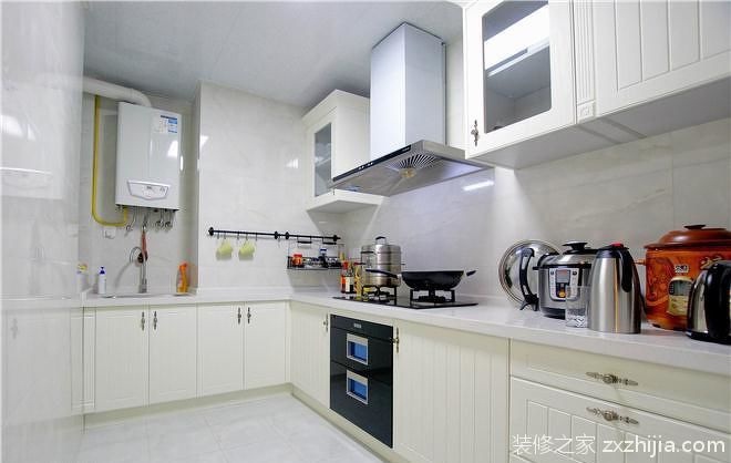 开放式小厨房橱柜效果图