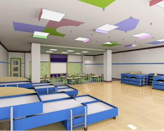 4,幼儿园在装修时一定要注意地面要采取一定的防滑措施,在有棱角的地方一定要进行处理,防止孩子们在玩耍的时候受到伤害. 5,在装修之后,尽量不要在孩子们活动的场所堆放任何杂物,因为孩子们的好奇心往往很大,而且也没有任何大的安全意识,容易在玩耍的时候伤害到自己. 由此可见,幼儿园的装修环保最重要,在装修的时候要充分考虑到孩子们的健康,选用环保材料,园内,室内相关地方做必要的防范措施,避免孩子受到伤害.