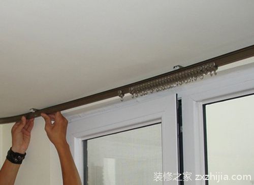 窗帘尺寸的测量和安装