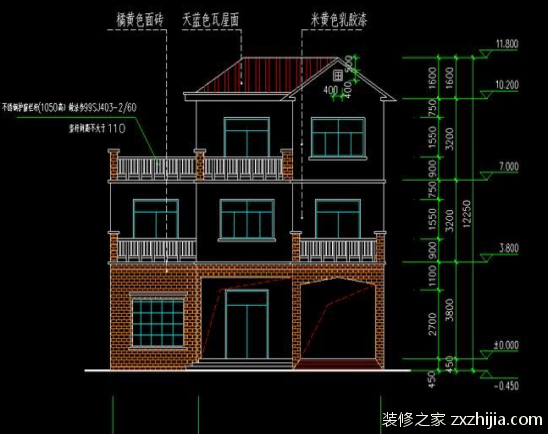 农村别墅户型图怎么看 新款农村别墅户型图 装修之家网