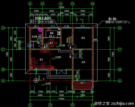 农村别墅户型图怎么看 新款农村别墅户型图 装修之家网