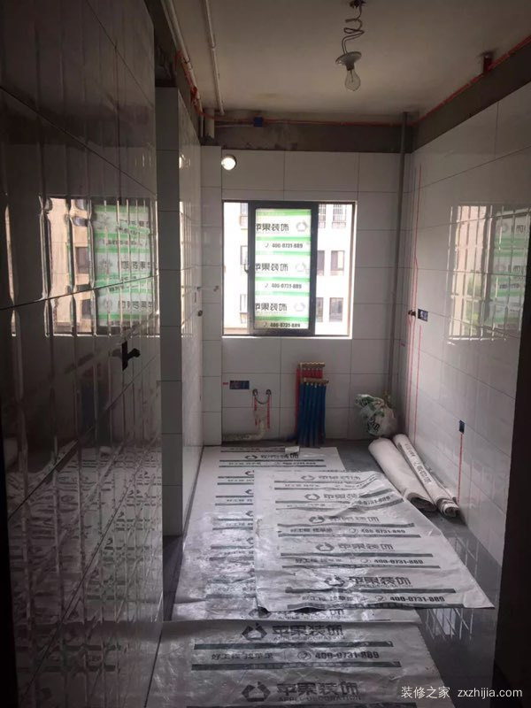 芜湖 东方红郡 139㎡ 美式风格 瓦工阶段