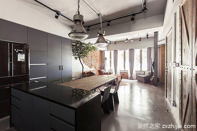 工业风象征 10图水泥地面装修图片