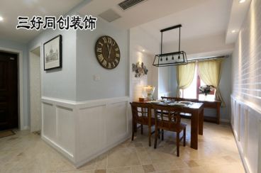 137平明快自然美式風(fēng)三居