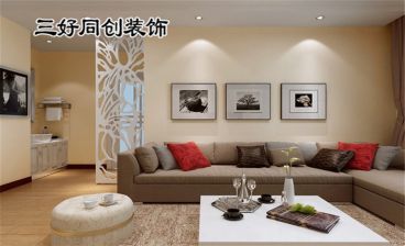 昌平區(qū)宏福苑95㎡設(shè)計(jì)案例