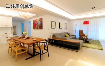 　　138平米主題鮮明新古典三居