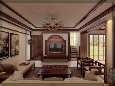 溫莎莊園240平東南亞風(fēng)格
