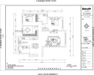 維多利三居室簡(jiǎn)歐風(fēng)格