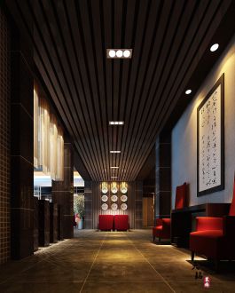 洛陽新安新吉祥大酒店設計裝修案例