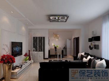 龍城銘園二居現(xiàn)代簡約風(fēng)格案例
