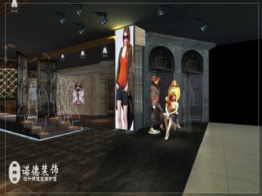 尚幕女裝店設計