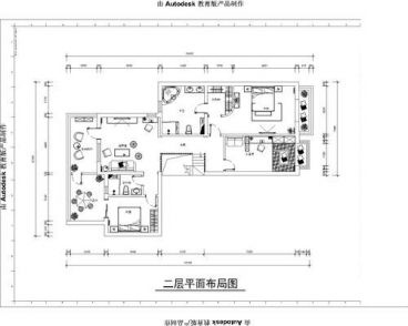 棕櫚灣280平躍層裝修效果圖