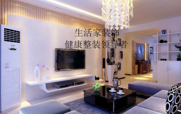 奧林匹克花園現(xiàn)代簡約裝修案例