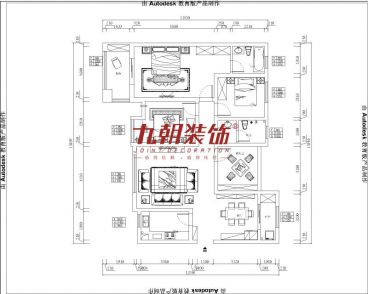 振業(yè)泊墅米色美式戶型圖