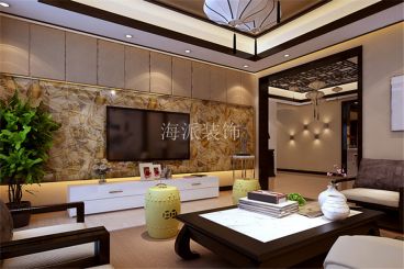 上林苑白色時尚混搭客廳設(shè)計(jì)