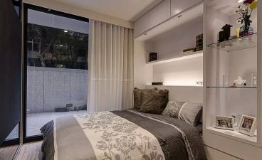 聯(lián)投金色港灣 簡約風格臥室效果圖