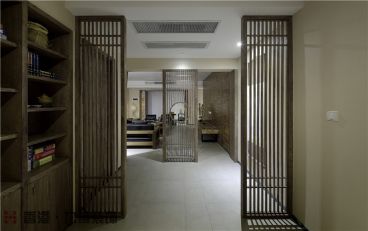 景祥北苑122平中式風(fēng)格玄關(guān)