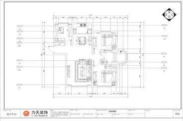 金泰麗舍-115㎡-簡歐風(fēng)格-戶型圖