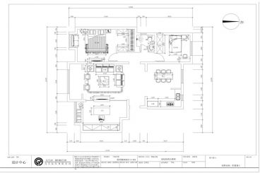 保利香頌園-120㎡-中式風(fēng)格-戶型圖