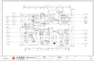 中海復(fù)興九里-96㎡-簡歐風格-戶型圖