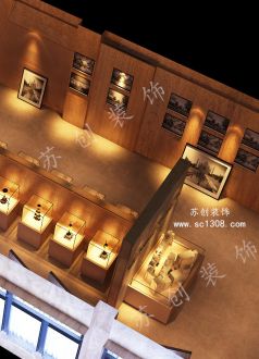 校史展覽館現(xiàn)代簡(jiǎn)約風(fēng)效果圖