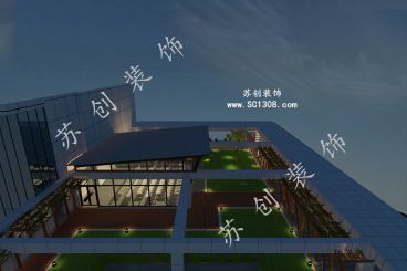 一串通會所中式裝修效果圖