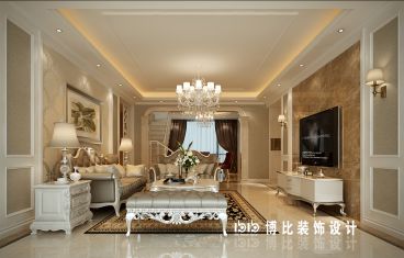 中海月朗苑新中式風(fēng)格之主臥效果