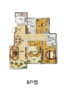 水清木華戶型圖
