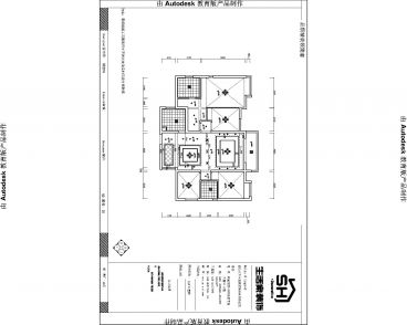 會(huì)展城135平米歐式戶型圖