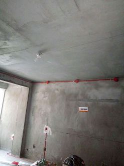 明鑫花園簡約風(fēng)格客廳施工圖 
