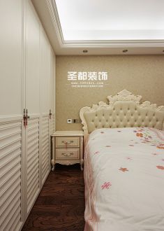 順發(fā)旺角城美式風情臥室實拍圖