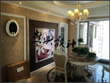世貿(mào)·錦繡長江歐式古典餐廳效果圖