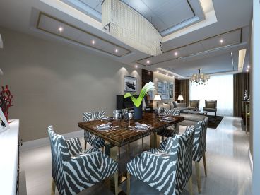 中海國際社區(qū)港式餐廳效果圖