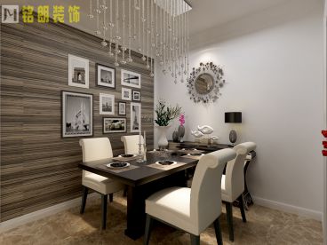開元名郡現(xiàn)代簡約餐廳效果圖