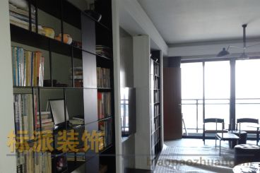 假日名居時尚混搭客廳效果圖