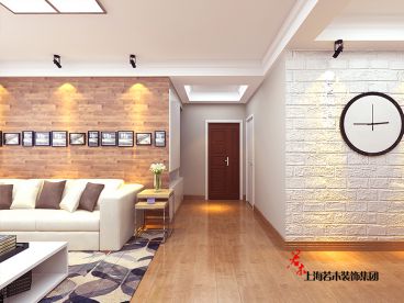 保利拉菲公館現(xiàn)代簡(jiǎn)約廊道效果圖