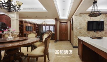 順發(fā)旺角城195方現(xiàn)代簡(jiǎn)約餐廳效果圖