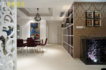 一品雅居現(xiàn)代簡(jiǎn)約餐廳效果圖