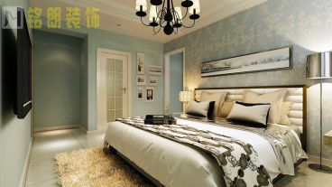 盛唐至尊現(xiàn)代簡約臥室效果圖
