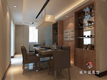 協信阿卡迪亞  張先生 雅居時尚混搭餐廳效果圖