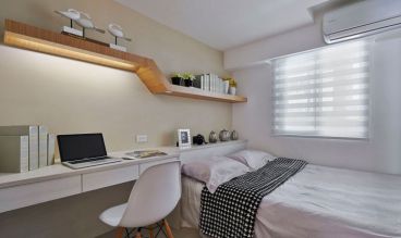 新安花苑 金女士 雅居臥室效果圖