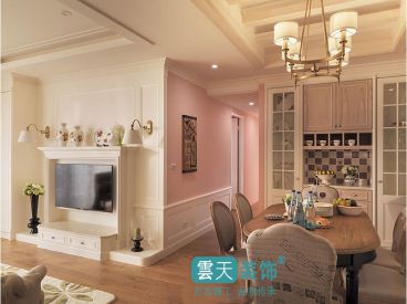 清水苑簡(jiǎn)歐餐廳效果圖