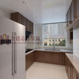 城建琨廷時尚混搭廚房效果圖