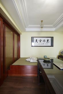 春城家園 朱女士 雅居新中式書房效果圖
