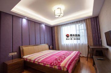 云錦城新中式臥室效果圖