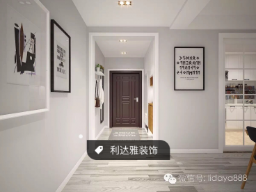 名門世家現(xiàn)代簡約廊道效果圖