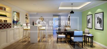 云嶺星河莊園恬淡田園餐廳效果圖