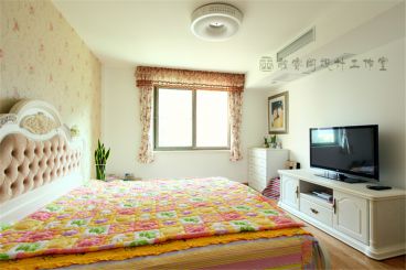 中電頤和家園恬淡田園臥室效果圖